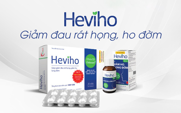 Bộ đôi Heviho - Giải pháp hỗ trợ giảm ho, long đờm cho cả gia đình