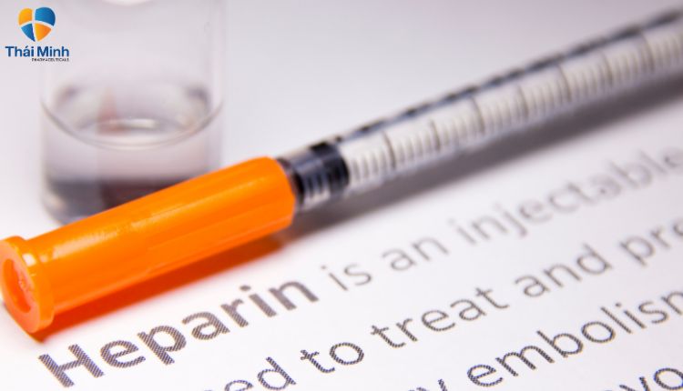 dùng heparin có nguy cơ gây ho có đờm ra máu