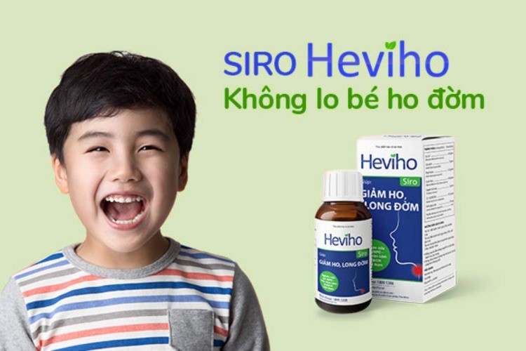 Siro Heviho sản phẩm được chứng minh công dụng tốt cho trẻ sơ sinh từ 6 tháng trở lên 